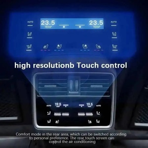 Panneau de climatisation pour sièges arrière, sans programmation, mise à niveau sans perte 1:1, panneau de commande de climatisation LCD pour Porsche Cayenne 2024 - Product Image 3