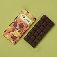 Caja de Embalaje para Barra de Chocolate de Dubái Personalizada OEM, Impresa a Todo Color, de Cartón Reciclado