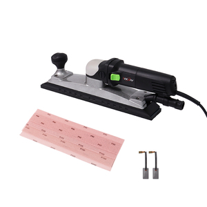 Ponceuse Orbitale Électrique à Aspiration Centralisée 70x400mm 800W, Vitesse Variable, Base Carrée Longue pour le Travail du Bois Industriel - Product Image 2