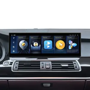 BMW 5 시리즈 GT F07 CIC 안드로이드 13 8 코어 4 + 64GB 자동차 오디오 용 XTRONS 14.9 "자동차 화면 디스플레이