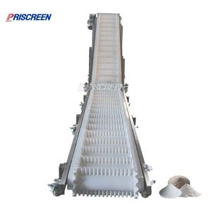 Inşaat malzemesi tesislerinde % çimento tozu taşıma için toz geçirmez kapalı bant konveyör - Product Image 2