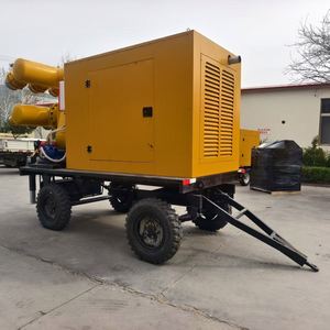 รถปั๊มน้ำดีเซลยกสูงแบบดูดน้ำเองได้ สำหรับควบคุมน้ำท่วมในเขตเทศบาล  ปั๊มน้ำเคลื่อนที่แบบไหลแรง  รถปั๊มน้ำสำหรับระบายน้ำ - Product Image 3