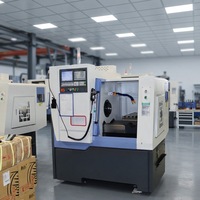 Mini Automatische Draaibank Machine Apparatuur H32I Hobby CNC Draaibank Oefendraaibank Kleine CNC Draaibank Machinegereedschap