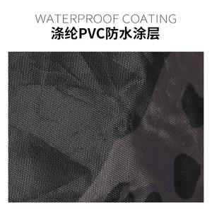 Poncho Impermeable de PVC para Camping y Senderismo, Camuflaje, para Adultos, con Orificios para Cuerdas Metálicas - Product Image 3