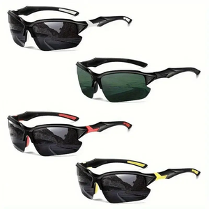 Lunettes de soleil polarisées pour hommes, pour le cyclisme en plein air, UV400, photochromiques, pour la pêche, lunettes de protection solaire, logo personnalisé - Product Image 1