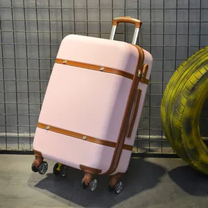24 ”独特ABS旅行行李箱ABS拉杆箱时尚拉链行李箱
