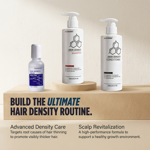 Traitement de densification capillaire sous marque privée : Sérum Redensyl roll-on avec shampoing et après-shampoing fortifiants pour des cheveux plus volumineux et plus épais - Product Image 6