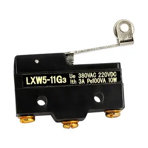 Interruptor de palanca de rodillo de bisagra LXW5-11G3 microinterruptor de Límite de carrera