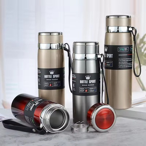 316 Stainless Steel Double Wall Smart Water Bottle Sustainable Vacuum Flasks for Men Women <b>Kids</b> - Product Image 4