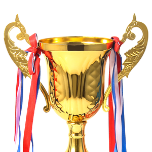 Vendita calda 3 ° 2 ° trofeo 1 ° posto trofeo primo posto per il torneo sportivo di calcio competizioni cerimonia di ricompensa - Product Image 3