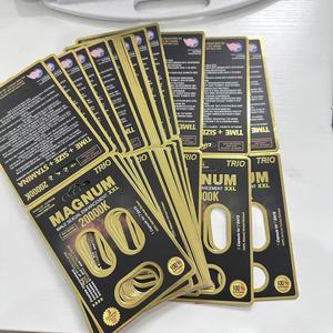 Magnum Platinum 2000K Capsule XXL pour l'amélioration sexuelle masculine, emballage vide personnalisé en blister, impression offset PVC - Product Image 4