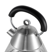 Bouilloire Électrique en Verre Transparent de Haute Qualité, Théière Intelligente, Bouilloire à Eau Domestique 1,5 L