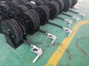 Avvolgitubo carburante con ugello di alimentazione avvolgitubo Diesel industriale per impieghi gravosi avvolgitubo retrattile con trasmissione a molla Auto girevole Rewind - Product Image 6