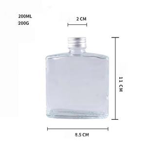 Vente en gros 100ml 200ml 250ml <span class=keywords><strong>Bouteille</strong></span> en verre d'essence de ménage Spécimen de plante <span class=keywords><strong>Bouteille</strong></span> en verre Décoration florale - Product Image 6