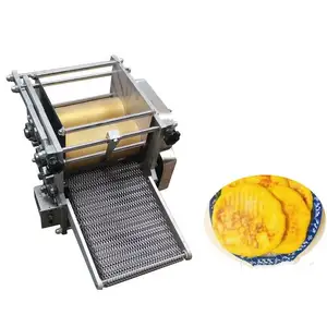 Machine automatique de fabrication de rouleau de peau à ressort, feuille de rouleau de feuille de produit d'enveloppe de Tortilla de maïs de crêpe mince