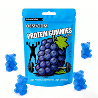 Bonbons de protéines de lactosérum pour adultes sous marque privée – Complément nutritionnel sportif pour la gestion de l'énergie – Non destiné aux femmes enceintes