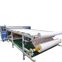 Top usine 1.7M 2.6M calendrier Sublimation Textile rouleau presse à chaud Machine pour tissu transfert de chaleur repassage équipement de lavage