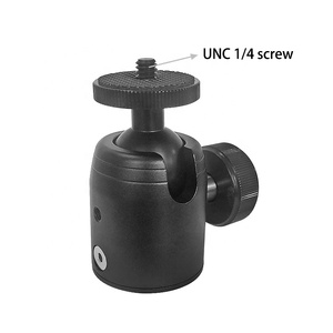 d'appareil photo montage trépied 360 degrés pivotant 1/4 vis mini <span class=keywords><strong>rotule</strong></span> adaptateur pour APPAREIL PHOTO REFLEX NUMÉRIQUE Gopro - Product Image 3