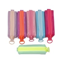 Trousse à crayons transparente en PVC pour la rentrée scolaire, grande capacité, design unique et esthétique, pochette à stylos transparente, transfrontalier