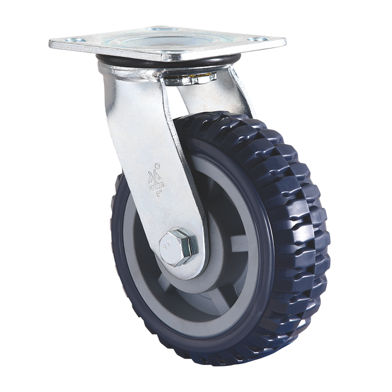 8-Pack 3" Swivel Caster Wheels - Rubber, Top Plate, Heavy Duty, FREE SHIPPING