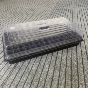 Nhà Sản Xuất Chuyên Nghiệp PVC Rau <span class=keywords><strong>Dome</strong></span> Cây Giống Phát Triển Hạt Giống Khay Nắp - Product Image 3