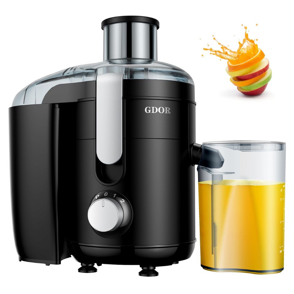 Gemakkelijk Schoon Te Maken Sappende Elektrische Power Juicer Hele Groenten & Vruchten Sap Afzuigmachine Persen Fruitmachine