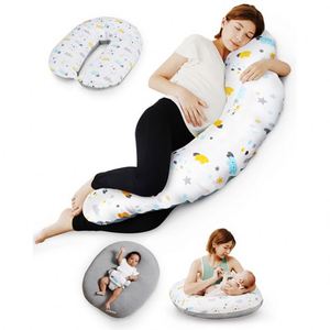 Almohada Multifuncional 7 en 1 para Recién Nacidos, Transpirable, para Cuerpo Completo, Cojín de Lactancia, Maternidad - Product Image 1