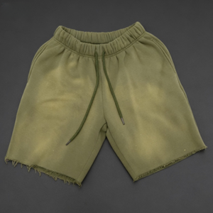 Men's Custom 100% Cotton Cargo Shorts with Multi Pockets Print OEM Service & Personalized Logo Digital Printing - Product Image 1