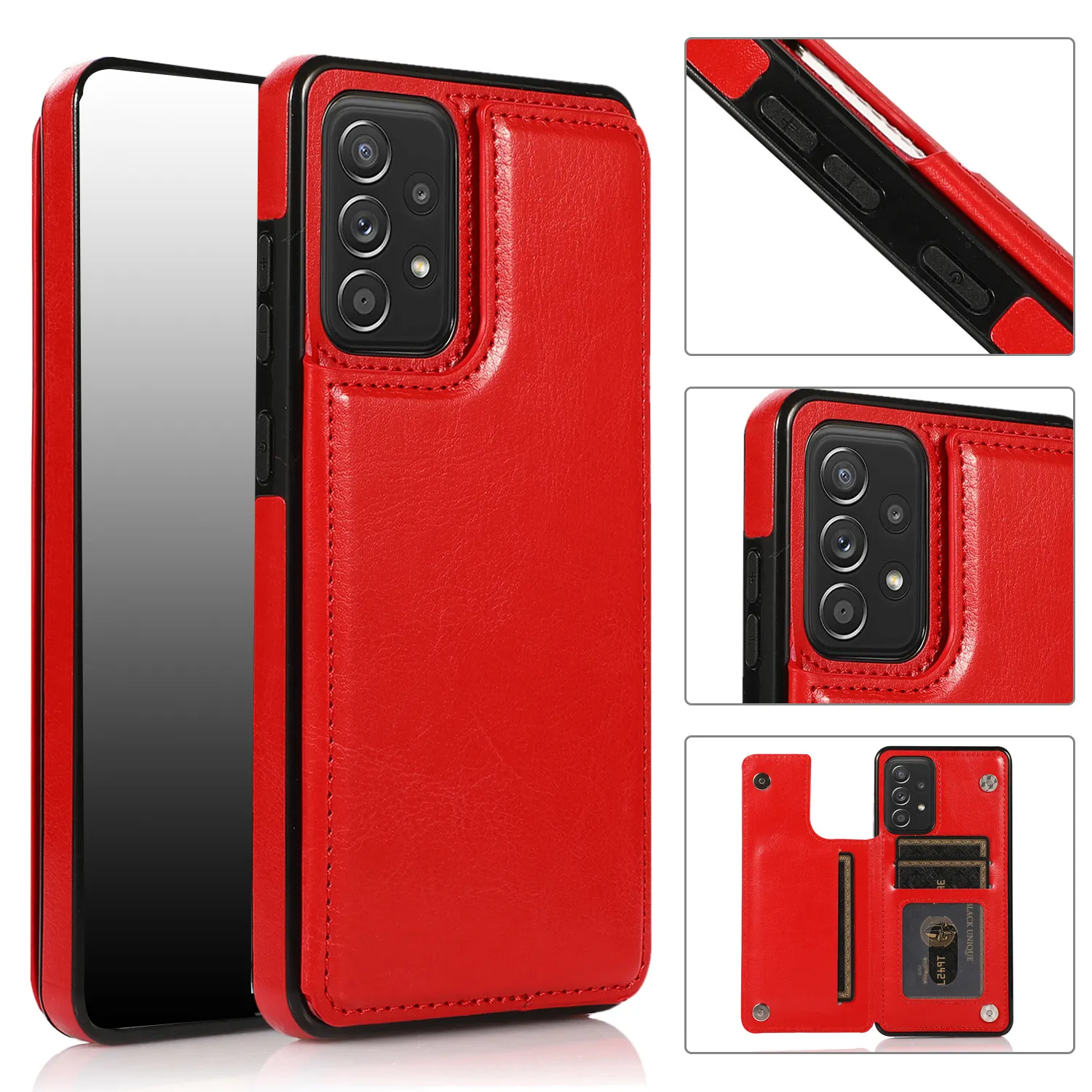 Multifunctional Leather Wallet Flip Phone Case Card Holder With Card Slot Phone Cover For Iphone 11 Phone Case
