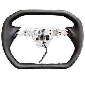 Volant de course hexagonal chauffant compatible avec le modèle Y Juniper Cybertruck, YOKE à 3 branches, nouveau modèle 3 Highland (Y Juniper) - Product Image 1