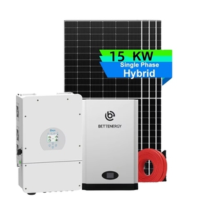 ระบบไฮบริดโซลาร์เซลล์ 10KW-30KW - แผงโซลาร์เซลล์ LONGI/JINKO/TRINA เป็นตัวเลือกเสริม พร้อมแบตเตอรี่ลิเธียม Growatt + Deye สำหรับบ้าน ELEBOX-5K-HV High - Product Image 1