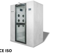 Nouvelle cabine de douche à air modulaire, installation facile, mobile et portable, en acier inoxydable 304, efficacité de filtration de 95%