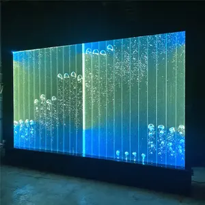 Groothandel Waterbellengordijn Digitale Waterval Met Led-Lichtschermen En Kamerverdelers