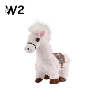 W2TOY Poupée en peluche cheval électronique interactif <span class=keywords><strong>qui</strong></span> <span class=keywords><strong>marche</strong></span>, <span class=keywords><strong>parle</strong></span> <span class=keywords><strong>et</strong></span> abaisse la queue, jouet animal de compagnie simulé, cadeaux doux <span class=keywords><strong>et</strong></span> interactifs pour enfants de 3 ans <span class=keywords><strong>et</strong></span> plus - Product Image 5