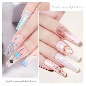 Nouvelle Collection JTING pour le Nouvel An : 24 Couleurs de Vernis Gel Effet Coquillage et Perle, Kit de Vernis Gel Effet Fil Perlé Créatif OEM - Product Image 5