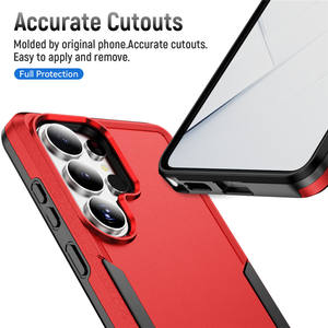 Coque de téléphone hybride PC TPU ultra résistante avec découpe précise pour Samsung Galaxy S26 Edge/S26 Pro/S26 Ultra - Product Image 4