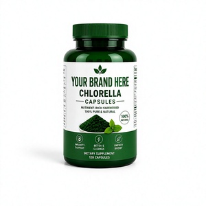 Chlorella Capsules Dietary <b>Supplement</b> Nutrient Rich Superfood Pure Natural <b>Herbal</b> <b>Supplement</b> for Children Hair Growth 60 Count - Product Image 1