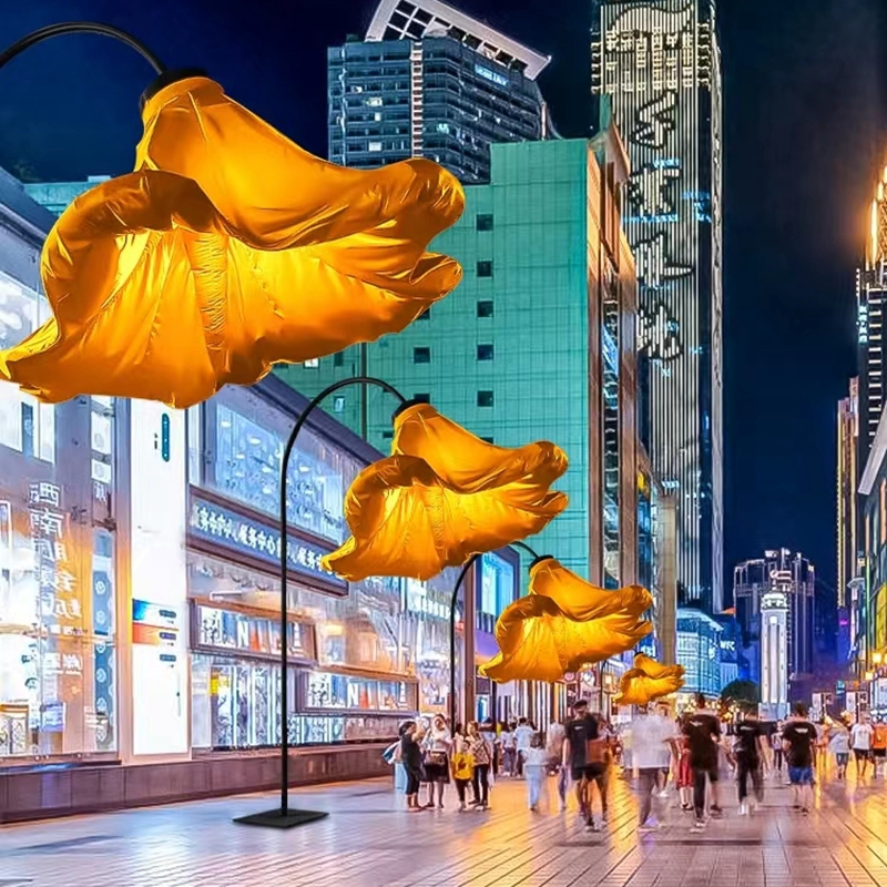 Outdoor Giant Inflatable Flower Motif Flower