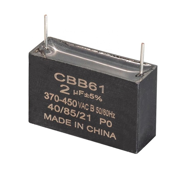 ICEKEY CBB61 10UF Start Capacitor Hanging Fan & Air Conditioner Soot Motor 450VAC Starting Capacitance ThinFilm Ac Fan Capacitor