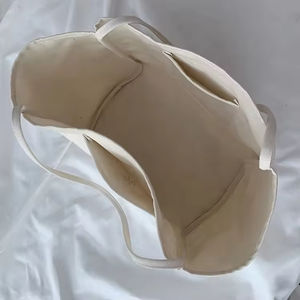 Grosir kesederhanaan sehari-hari Logo cetak kustom tas <span class=keywords><strong>Tote</strong></span> kanvas tebal tas belanja belanja belanja belanja yang dapat digunakan kembali dengan saku - Product Image 4