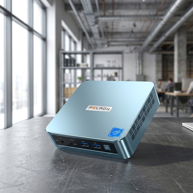Commercial Mini PC Intel N100 Desktop Mini Computer DDR4 M.2 SSD Dual  Office OEM Wholesale