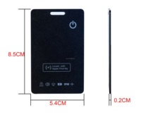 Mini Petit Traqueur Portable Localisateur GPS Anti-Perte Chercheur Portefeuille Intelligent Carte de Suivi Air Tag