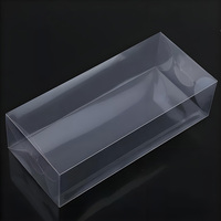 Boîte d'emballage transparente PET/PP/PVC de haute qualité en plastique transparent recyclable écologique pour cadeau de gâteau de lotion de mascara