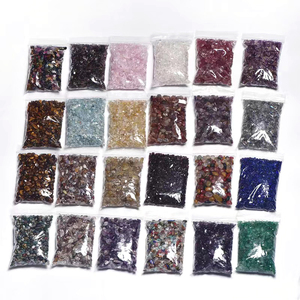 Commercio all'ingrosso di cristallo naturale artigianato di cristallo di ghiaia rosa scaglie di cristallo di ametista trucioli di cristallo - Product Image 3