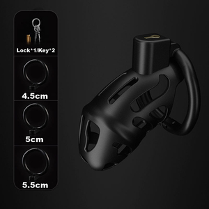 男士礼物迷你贞操笼男性性玩具贞操器具束缚阴茎笼男士贞操锁轻型阴茎笼 - Product Image 5