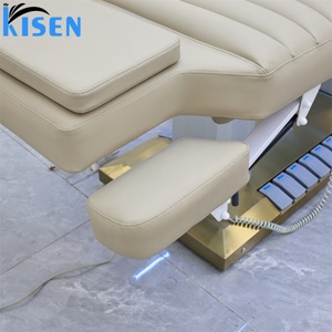 KISEN Massage Table SPA <b>Bed</b> Electric Facial Custom Color Treatment <b>Bed</b> 4 Motors Beauty Health Chair Medical <b>Bed</b> for Salons - Product Image 2