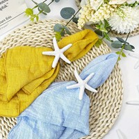 Ronds de serviette Ocean - Parfaits pour les anniversaires, les mariages, Thanksgiving, Noël, Pâques, Halloween, les banquets et les tables de buffet
