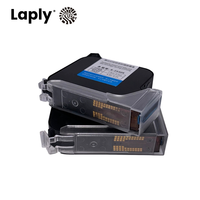 Printer Inkjet Thermal Genggam Laply 25.4mm, Printer Inkjet Portabel untuk Pencetakan Kode QR, Tanggal Produksi, Nomor Batch, dan Logo