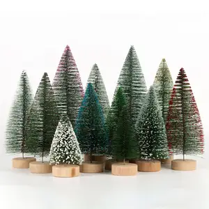 Mini decorazioni Festive per l'albero di natale all'ingrosso per la casa e l'esposizione del Desktop