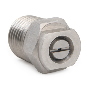 Buse de pulvérisation à jet plat haute pression Lechler 40100 en acier inoxydable - Product Image 2